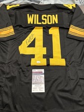Peyton Wilson Autographed Signed XL Custom Steelers Jersey-JSA Witnessed