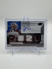 2021 Upper Deck Premier Justus Annunen Rookie Auto Materials /99 - RPA