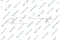 GSP StoßDäMpfer Hinten FüR Fiat Coupe FA/175 175_ Brava 182 182_ Alfa