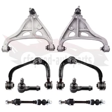 8PCS Front Control Arm And Ball Joints Tie Rod Ends For 2006-08 Lincoln Mark LT