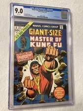 Giant-Size Master of Kung Fu #1 (Marvel, 9/74)  CGC 9.0 WP  Iron Fist app. [SL]