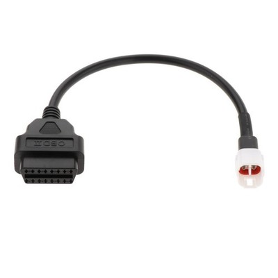 4 Pin to OBD2 Diagnostic Convertor Adapter Cable Fits for Yamaha Accs Parts