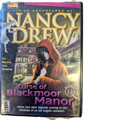 Nancy Drew: Curse of Blackmoor Manor #11 PC Game 2004 Edition