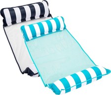 Aqua 4-in-1 Monterey Hammock Pool Float  Water Hammock, Multi-Purpose, Infla...