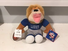 CVS 8" STUFFINS DETROIT LIONS NFL MASCOT NEW WITH TAGS