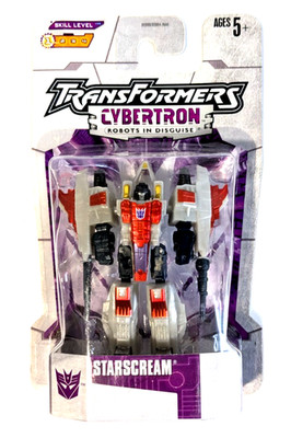 Transformers Cybertron Starscream Robots in Disguise Action Figure - New in Box