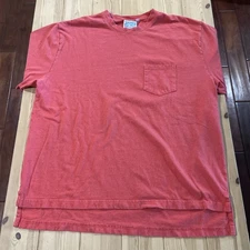 Jungmaven Adult 2XL? Red Short Sleeve Tee Tshirt Top Crew Neck Hemp USA