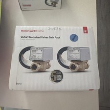 Honeywell V4043H 1056/TW 22mm Two Port Motorised 5 Wire Zone Valve Twin Pack