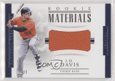 2018 Panini National Treasures Rookie Materials Jumbo 11/99 JD Davis #RM-JD 9su