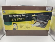 Loew Cornell Oil Painting Set for Dummies Sealed 26 Piece Art Set with Case