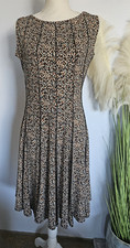 Forever Women's Size PS Sleeveless Animal Print Dress