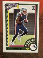 2022 Classics Red Back /99 Pierre Strong Jr. #173 - Patriots Rookie