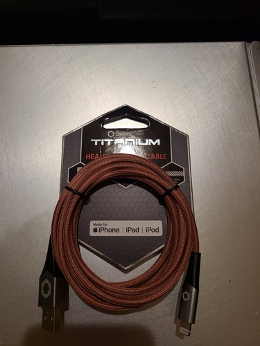 Celltronix Titanium 6ft Tangle Free Heavy Duty USB - Lightening Cable - 第 3/4 張圖片