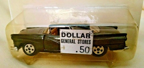 FORD CROWN VICTORIA 1956 BLACK ERTL SPEED WHEELS NOS 1633 1708 CARS OF '50'S. - Picture 4 of 8