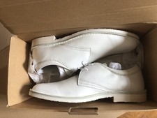 Olympic Games Team GB White Leather Shoes UK 12 NEW Boxed London 2012 Team