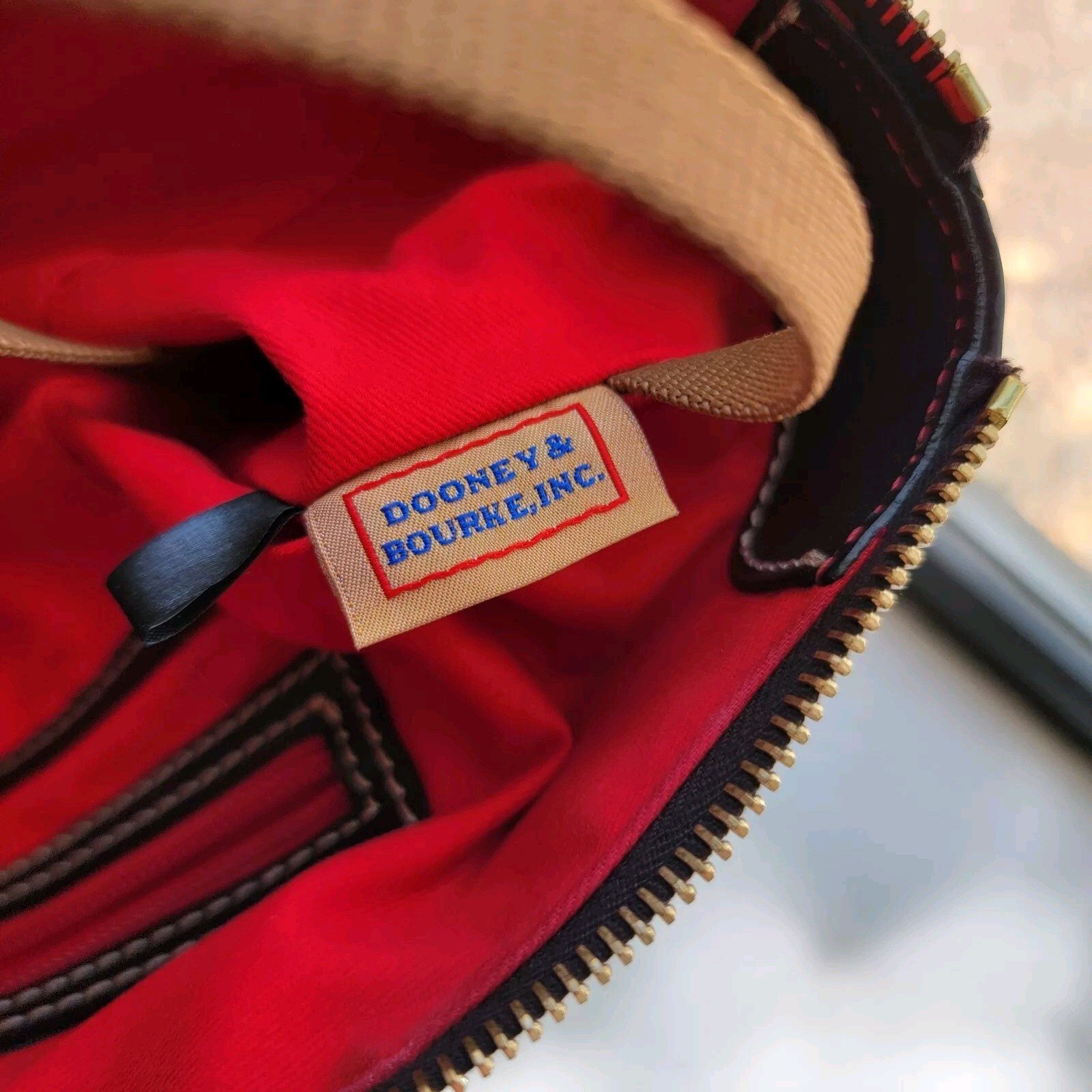 Dooney & Bourke Dark Brown Python Snakeskin Embos… - image 21