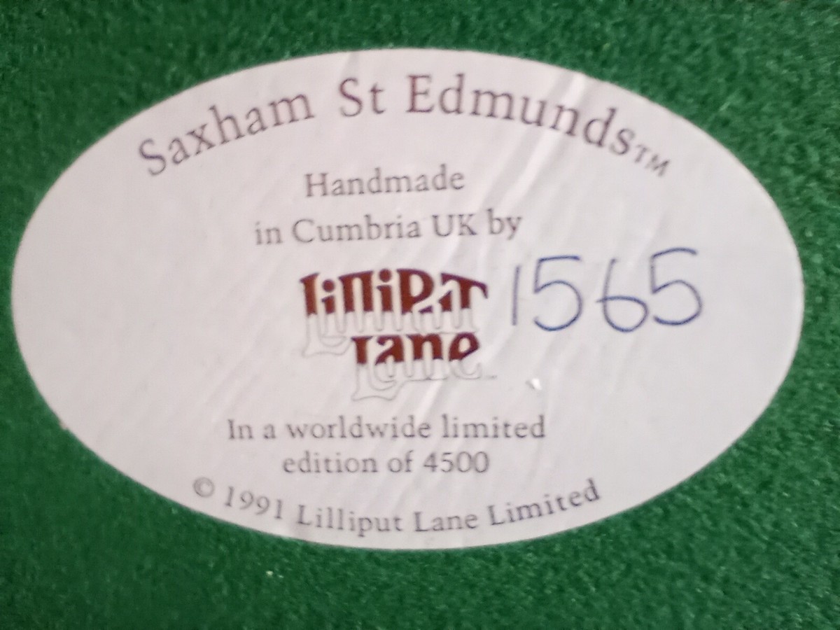 Lilliput Lane 大型 リリパット saxham st edmunds Lilliput Lane - Saxham St Edmunds