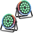 HOLDLAMP 18 LED Par Light Stage Wash DMX RGBW Strobe DJ Disco Club Bar Lighting