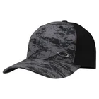 Oakley Tinfoil II Cap Mens Size L/XL Tiger Mountain Camo Grey Black Sports Hat