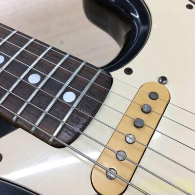 Fernandes] Electric Guitar Stratocaster Black FST-70 Burny