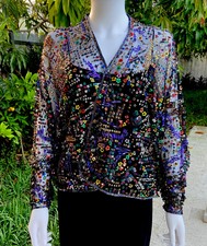 Vintage Halston Beaded Jacket 1978-1980 6