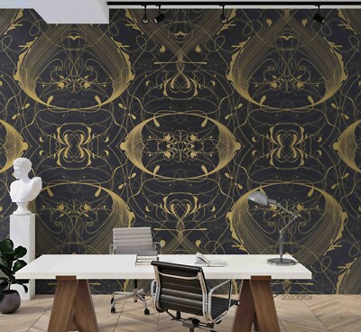 3D Abstract Art Decoration Self-adhesive Removable Wallpaper Murals Wall 274