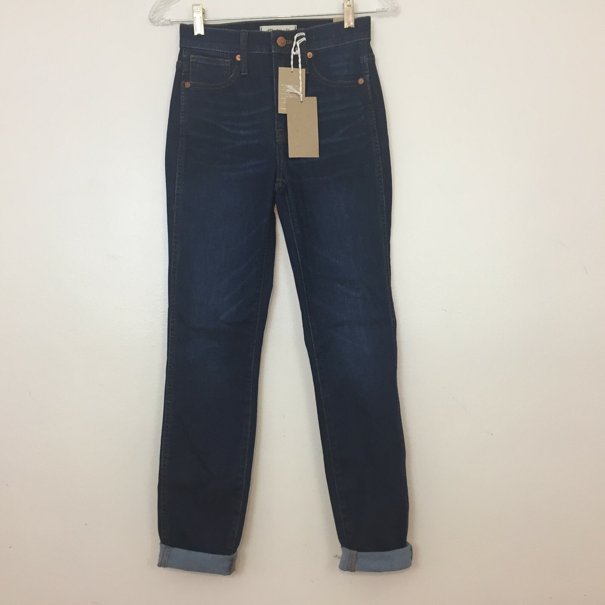O) Madewell Womens Jeans Size 23 Stretch Skinny High Rise