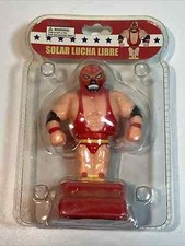 Solar Power Dancing Toy Lucha Libre Mexican Wrestler Nacho Muscle