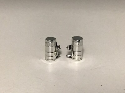 2 DCP 1/64 PETERBILT 379/389 CHROME BREATHERS