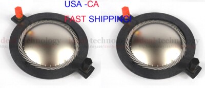 2pcs  Diaphragm  For B&C DE75/750/TN DE82/85 8 ohm #MMD3ATN8M From US