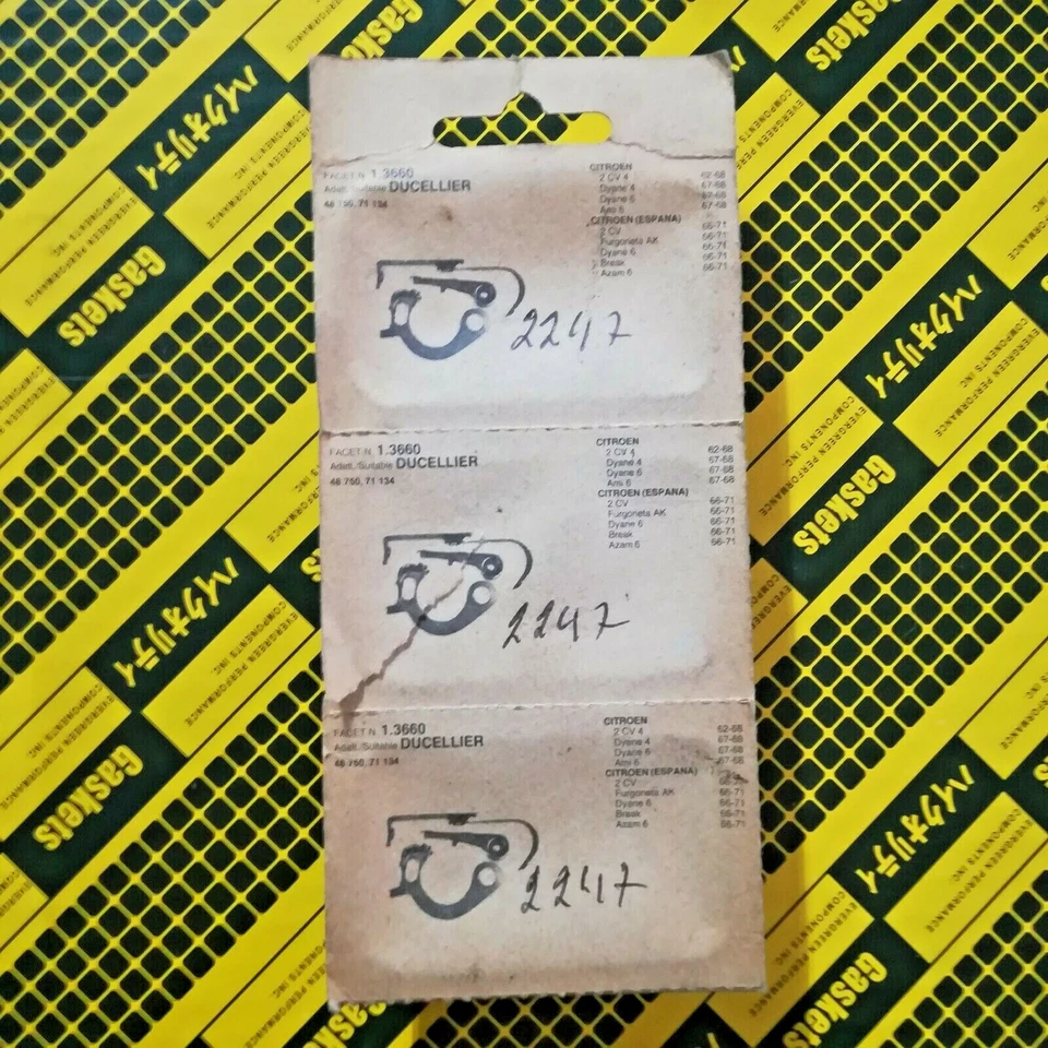 CITROEN 2CV DYANE (1962-71) - SPAIN MODELS DUCELLIER CONTACT IGNITION POINTS - Изображение 2 из 3