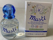NEW In Box - Mustela Musti Eau de Soin 1.69 oz 50 ml. Perfume Made In France