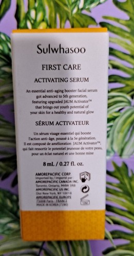 Sulwhasoo Advanced First Care Activating Face Serum 8 ML. New Travel Size. - Picture 3 of 4