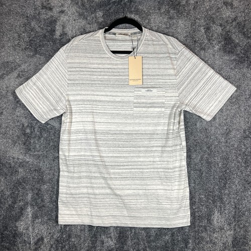 Scotch & Soda Shirt Mens Size Medium Short Sleeve Knit Injection Slub Pocket Tee