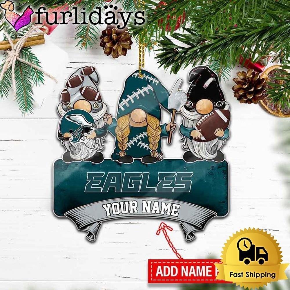 Personalized Philadelphia Football Team Eagles Christmas Ornament Holiday Gift