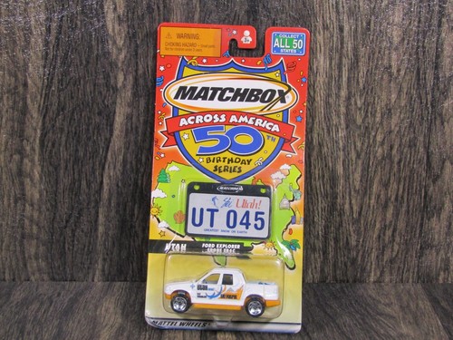 2001 Mattel Matchbox Across America 50th Birthday Series-U Pick Available States - Picture 71 of 82