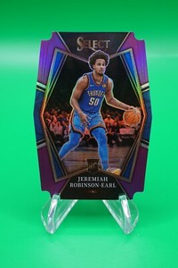 2021-22 Select Base Premier Level Purple Die-Cut /99 Jeremiah Robinson-Earl CV8