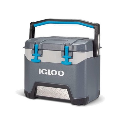 Durable Insulated Igloo Cooler - 25QT Capacity for Beach & Fishing Activities