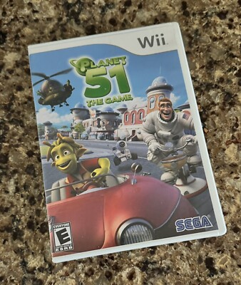 Planet 51: The Game (Nintendo Wii, 2009) Action Adventure-No