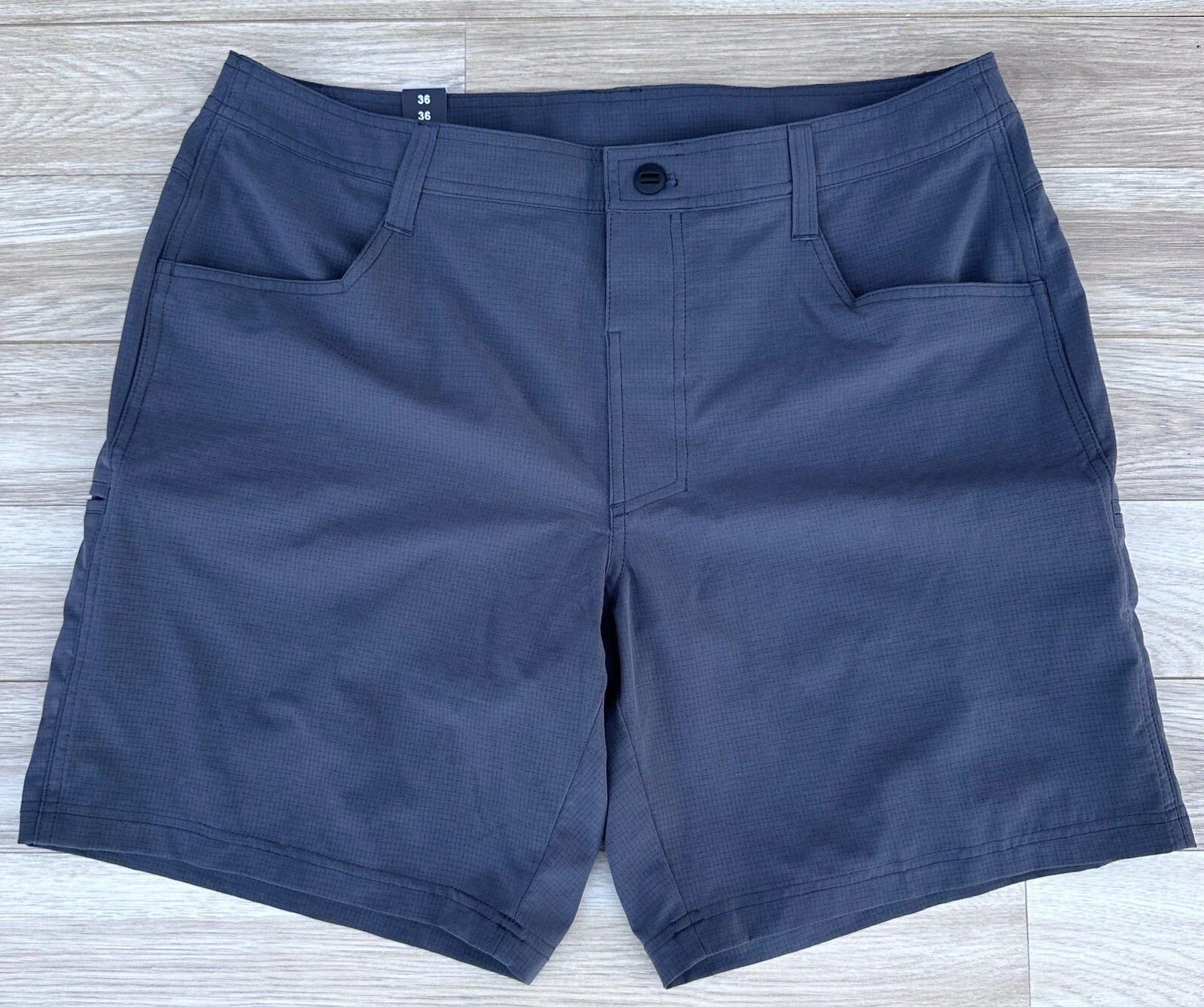 Kuhl Men’s Casual Shorts Size 36 Dark Gray Lightweight Hiking Travel 108846