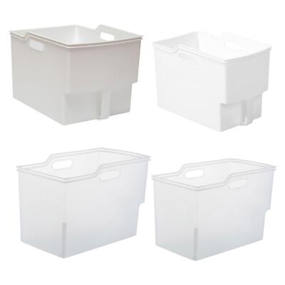 Küchen Organizer Eimer mit Griff Küche Aufbewahrungsbox Schrank Kühlschrank