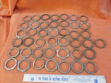  Lot 40 Steel Rigid Conduit Locknuts 1 1/2" Threaded 'A'