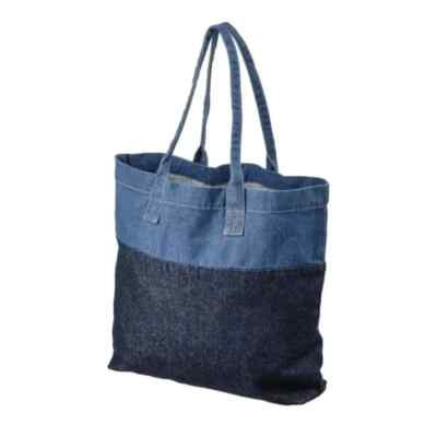 IKEA MAVINN Denim Bag Blue 13 ½ x 13 ¾