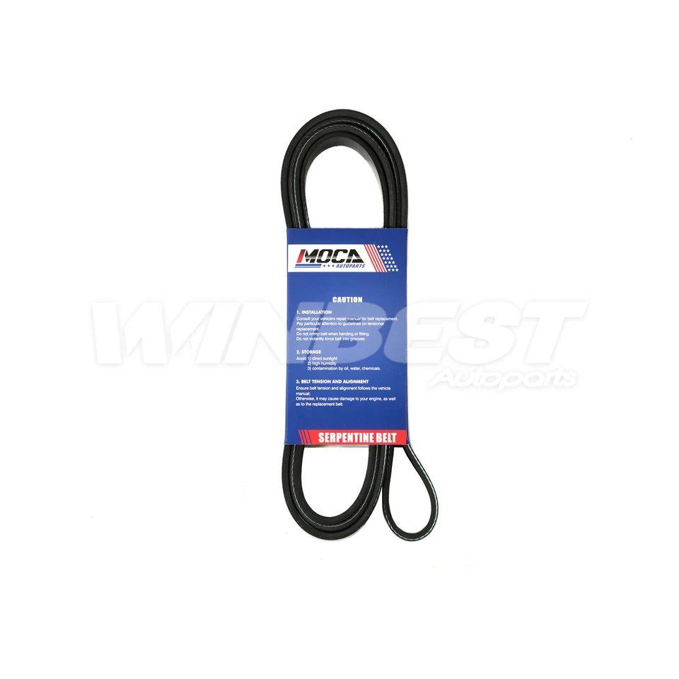 Serpentine Belt Component Kit for Buick Enclave GMC Acadia Chevrolet Traverse - Image 4 of 4