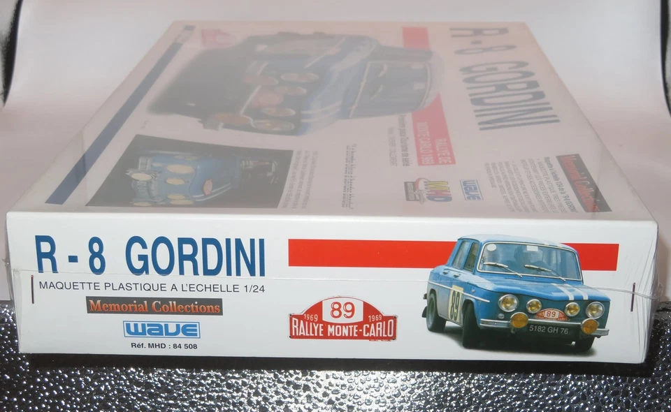 RENAULT R.8 Gordini - Montecarlo 69 - plastic kit - 1:24 scale - to built - WAVE - Immagine 3 di 3