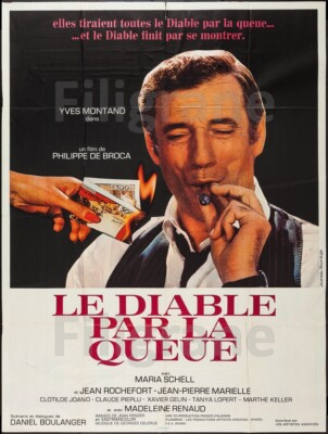 LE DIABLE par la QUEUE Rihy - POSTER HQ 40x60cm d'une AFFICHE VINTAGE ...
