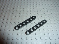 2 LEGO TECHNIC Black beam ref 32063 set 42042 8448 8461 8458 8292 8418 8275 8436