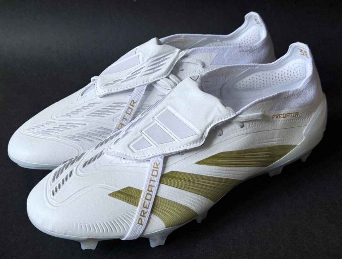 10.5 - adidas Predator 30 Elite Foldover Tongue FG White 10.5 - adidas Predator 30 Elite Foldover Tongue FG White