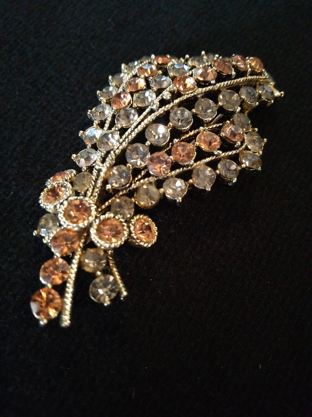 Vintage Rhinestone High end Fashion Jewelry Single Owner 29 gram 3