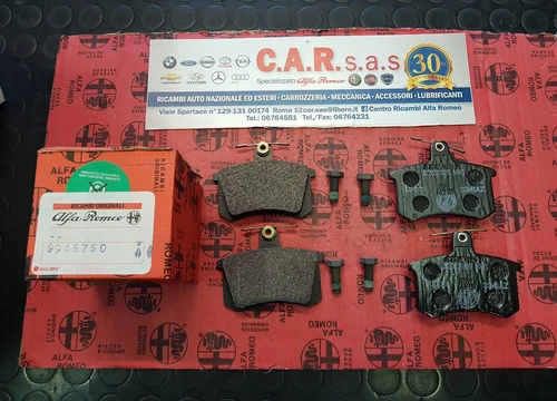 ORIGINAL REAR BRAKE SHOES Alfa Romeo 164 9945750 77362187 60760120